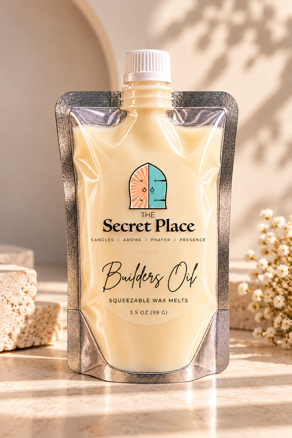 Builders Oil Squeezable Wax Melt from The Secret Place, photo 2