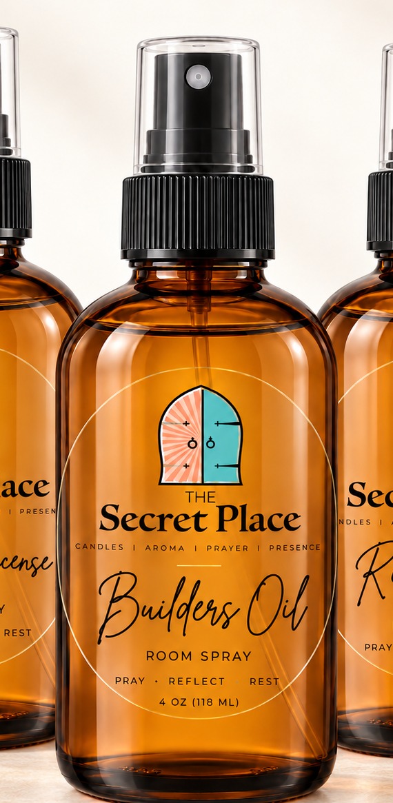 Builders Oil Room Spray from The Secret Place
