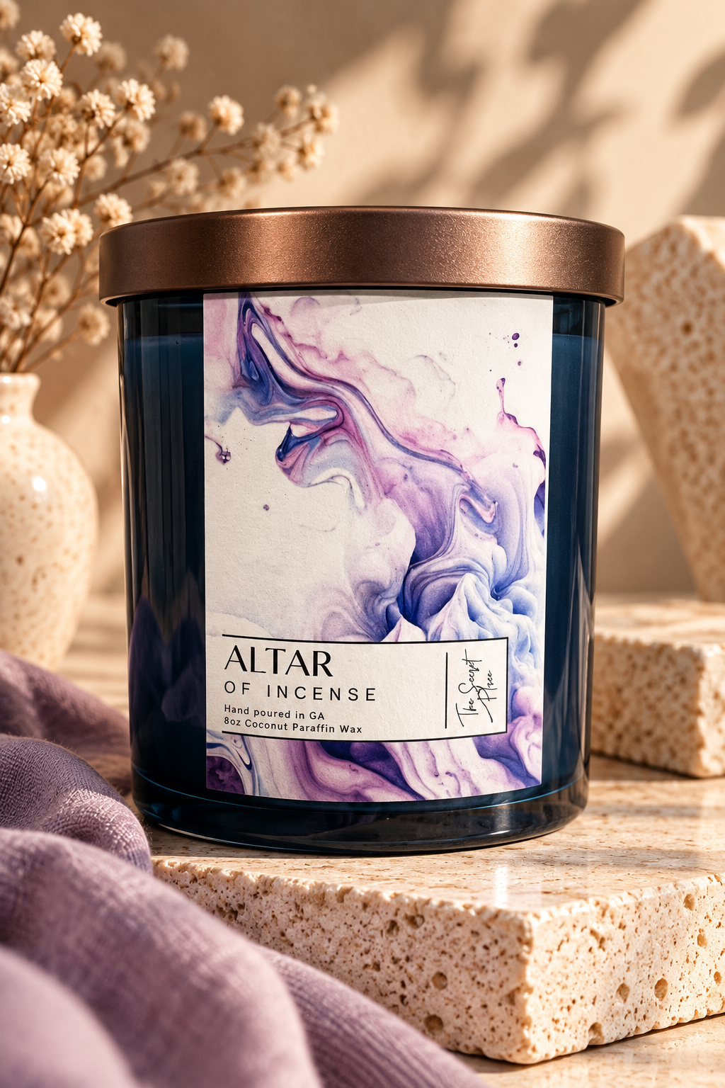 Altar Of Incense Candle from The Secret Place