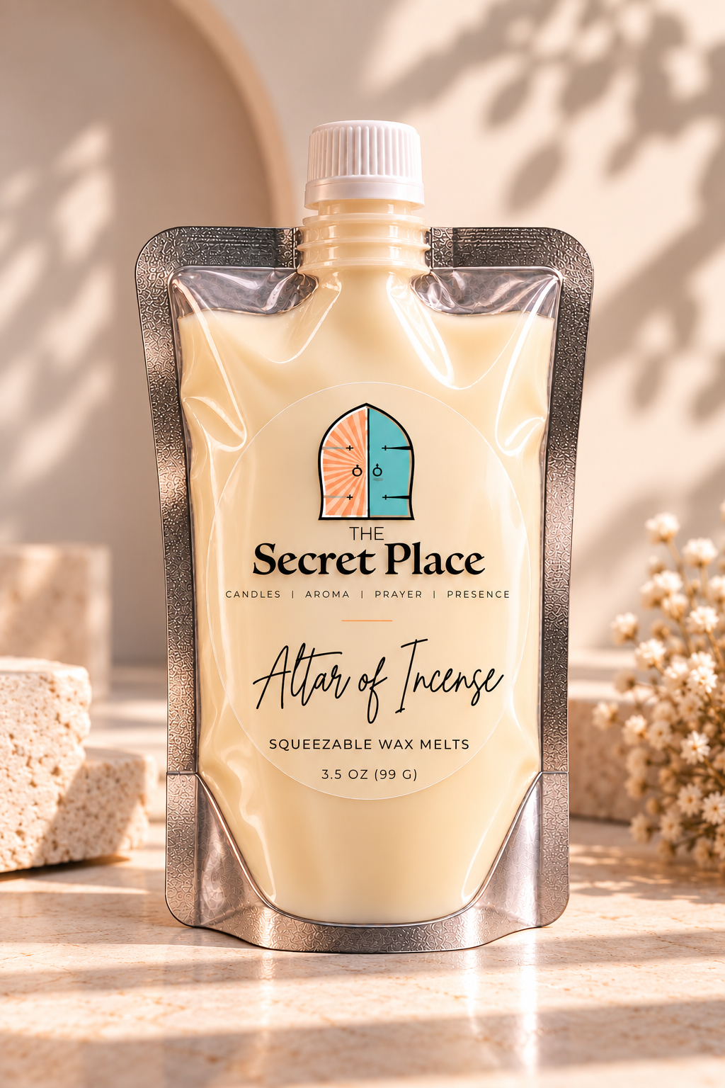 Altar Of Incense Squeezable Wax Melt from The Secret Place